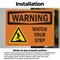 Signmission 3.5 in Height, 5 in Width, Vinyl Decal, Rectangle OS-2PACK-WS-D-35-L-12945 - alternate 5